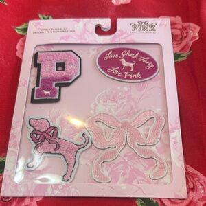 LoveShackFancy Pink Patch Set